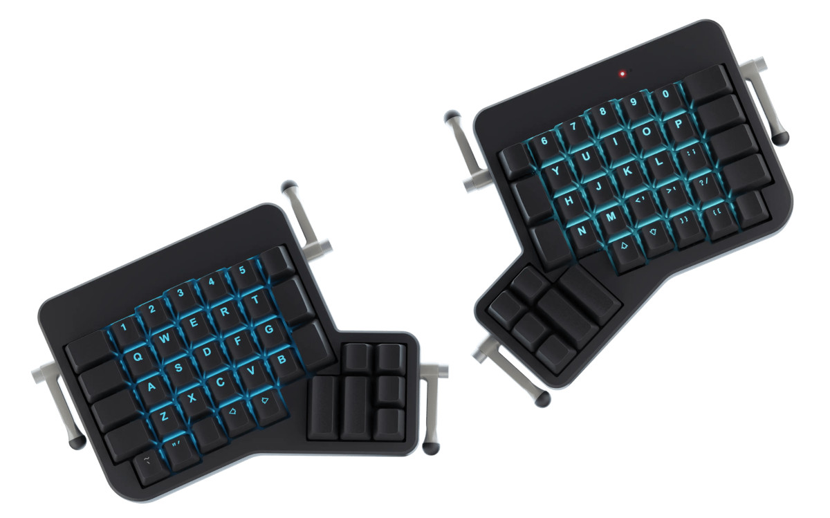 Ортолинейная клавиатура Ergodox EZ
